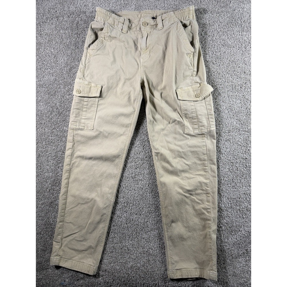 American Eagle Outfitters Cargo Utility Stretch Pants Khaki Tan Size 10